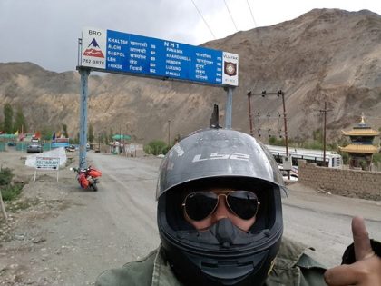 Vidhi Malla Ohri, solo biker from Leh to Delhi and back