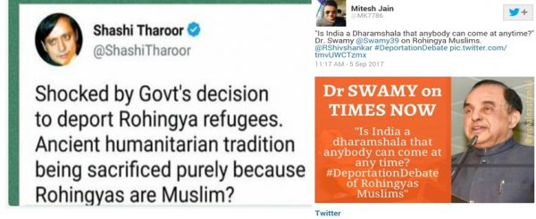 Rohingya Muslims tweet