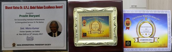 Pravin Daryani IILD awards