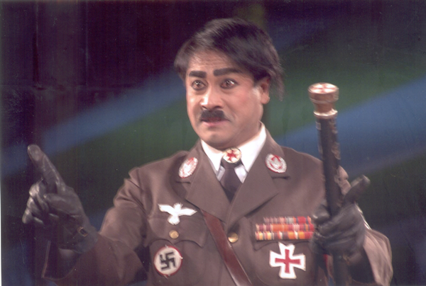 character of Hitler in a Shumang Lila play