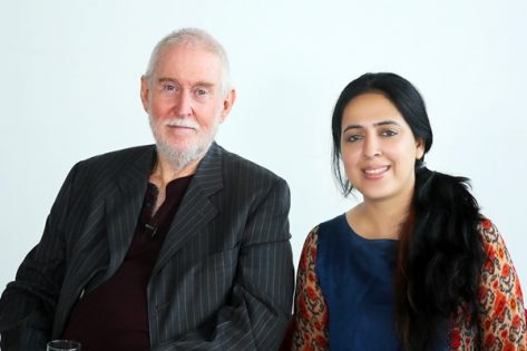 Film Director Beenu Rajpoot with Tom Alter