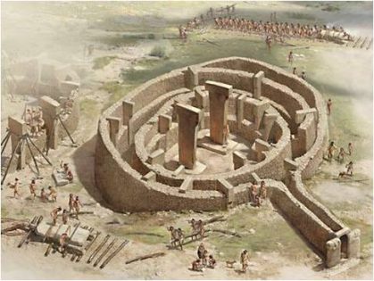 The lingam temple of Gobekli Tepe, an ancient home of the Yezidis in south Turkey