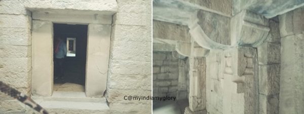 Doors and pillars of the Gurukul