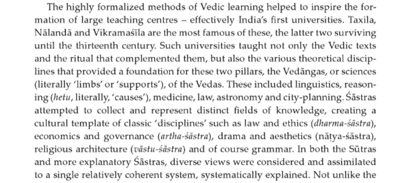 Vedic studies at Nalanda